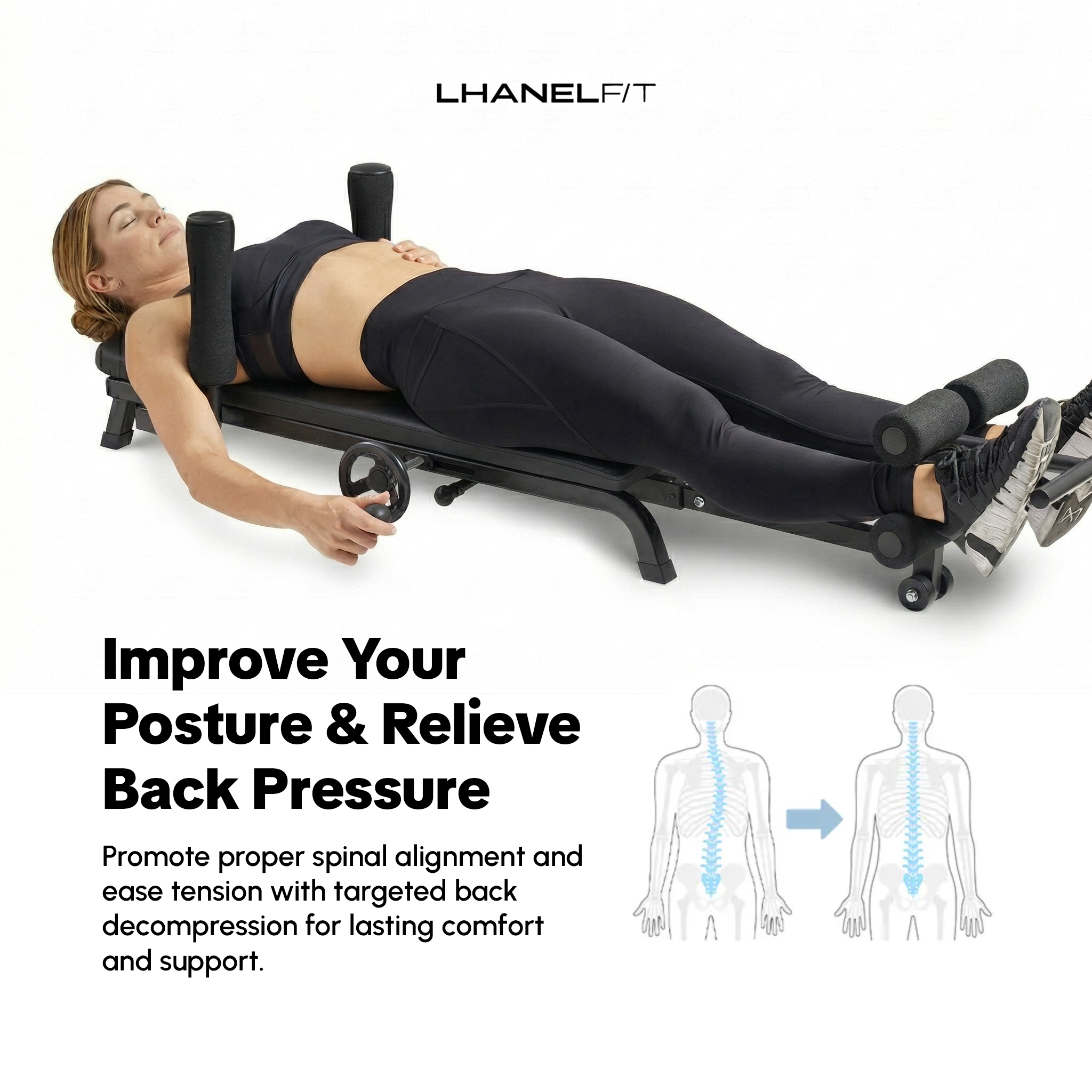 Adjustable Decompression & Stretch Table